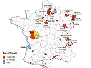 carte des ELD en France